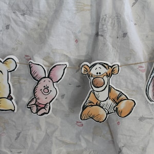 Classic/Watercolor Winnie the Pooh baby shower Banner Decoration, gender reveal, 1st birthday party