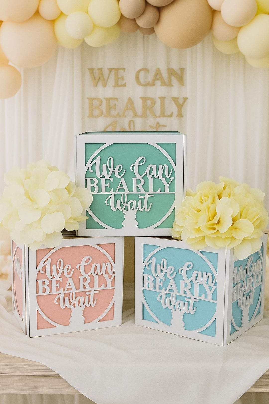 I Can Bearly Wait Centerpieces