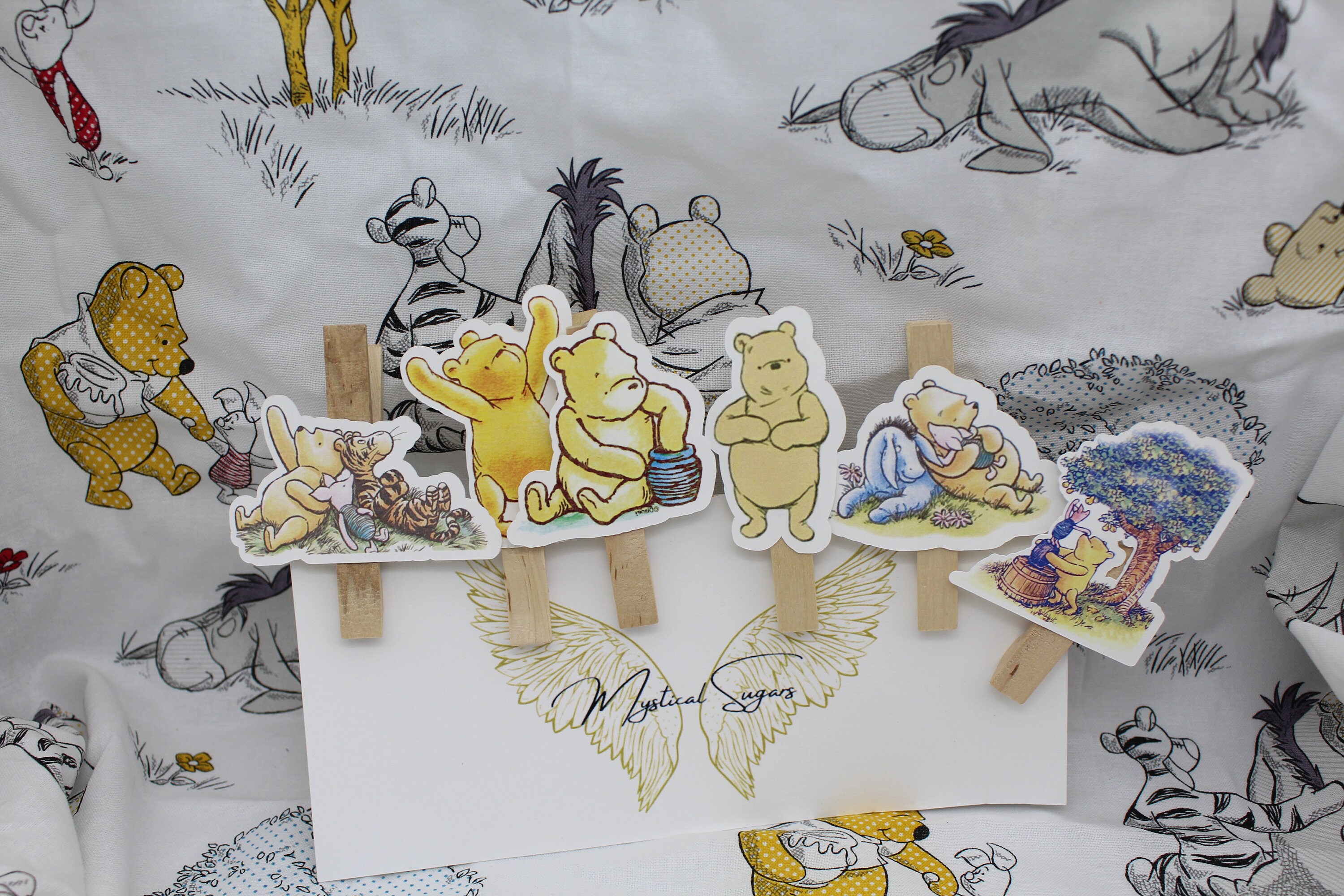 7/8” 1 1/2” 3” Classic Winnie The Pooh Grosgrain Ribbon ,1.5 Classic Pooh  Grosgrain Ribbon, Classic Pooh Ribbon