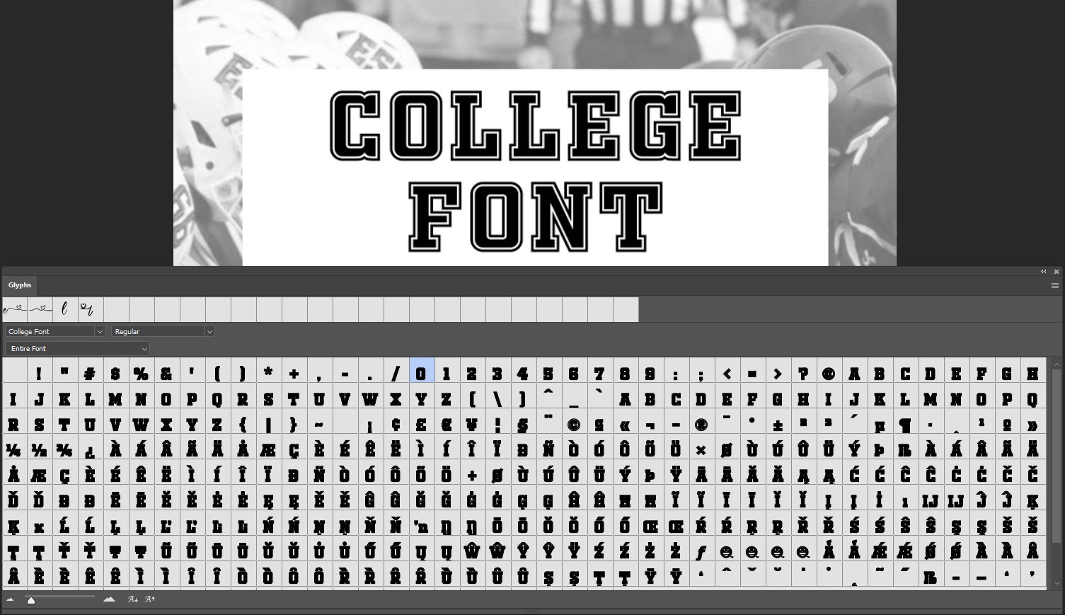 College Font Cricut Fonts Varsity Fonts Sport Font Varsity Etsy