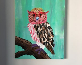 Colourful Owl