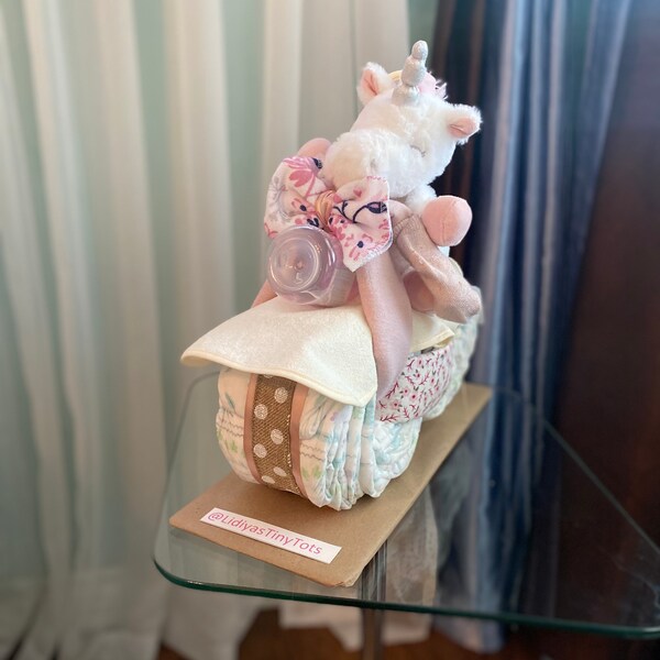 Motorcycle Diaper Cake Etsy