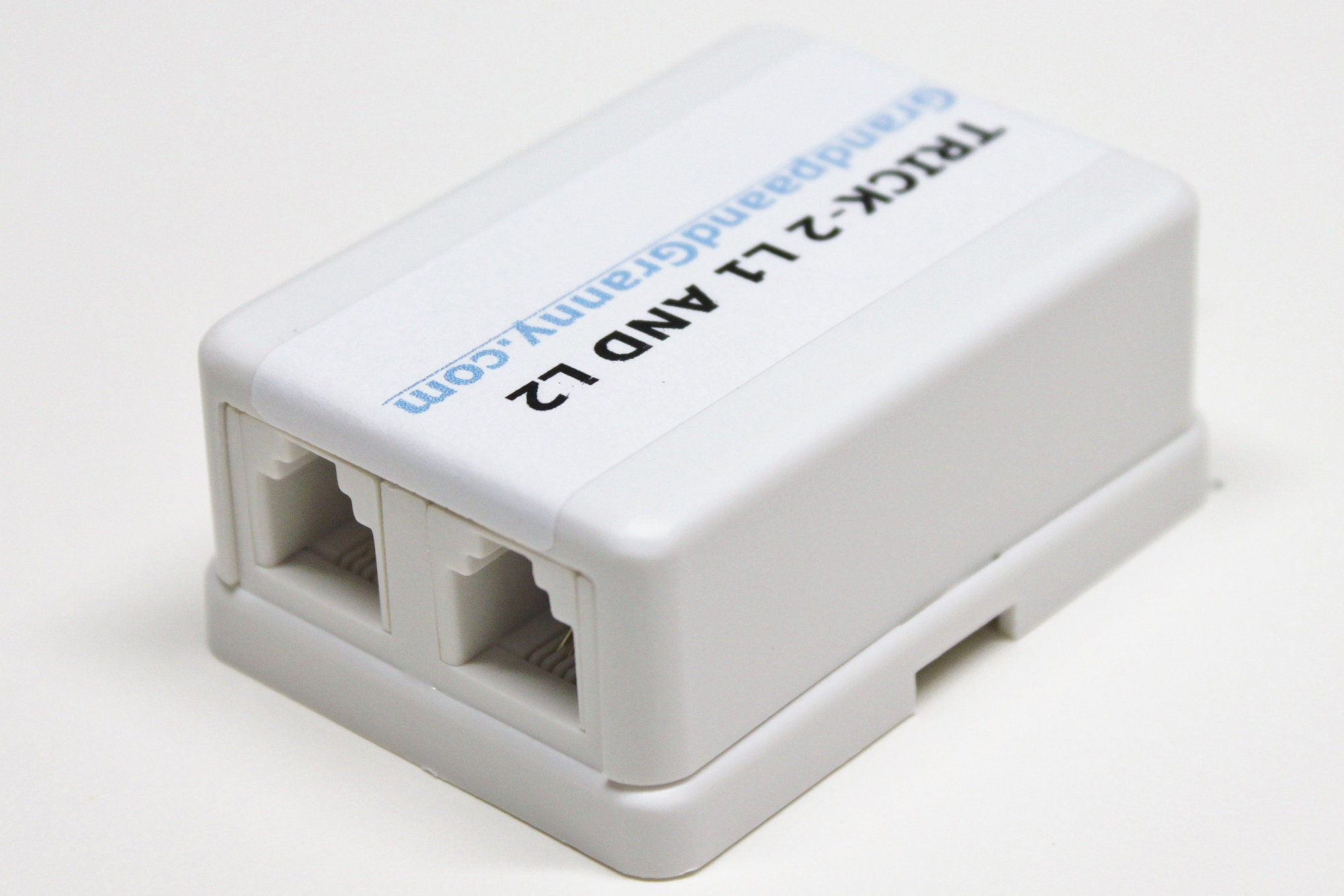 TRICK2 Landline Telephone Cord on off Disconnect Switch to Unplug A 2