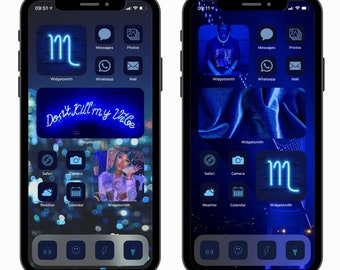Blue Aesthetic Etsy