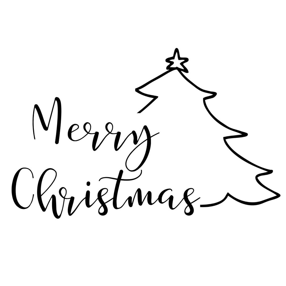 5 Font Merry Christmas-downloadable Christmas Svg-merry Christmas Svg ...