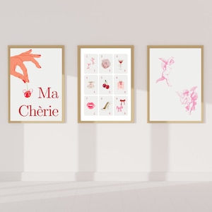 Coquette room decor aesthetic preppy print DIGITAL DOWNLOAD
