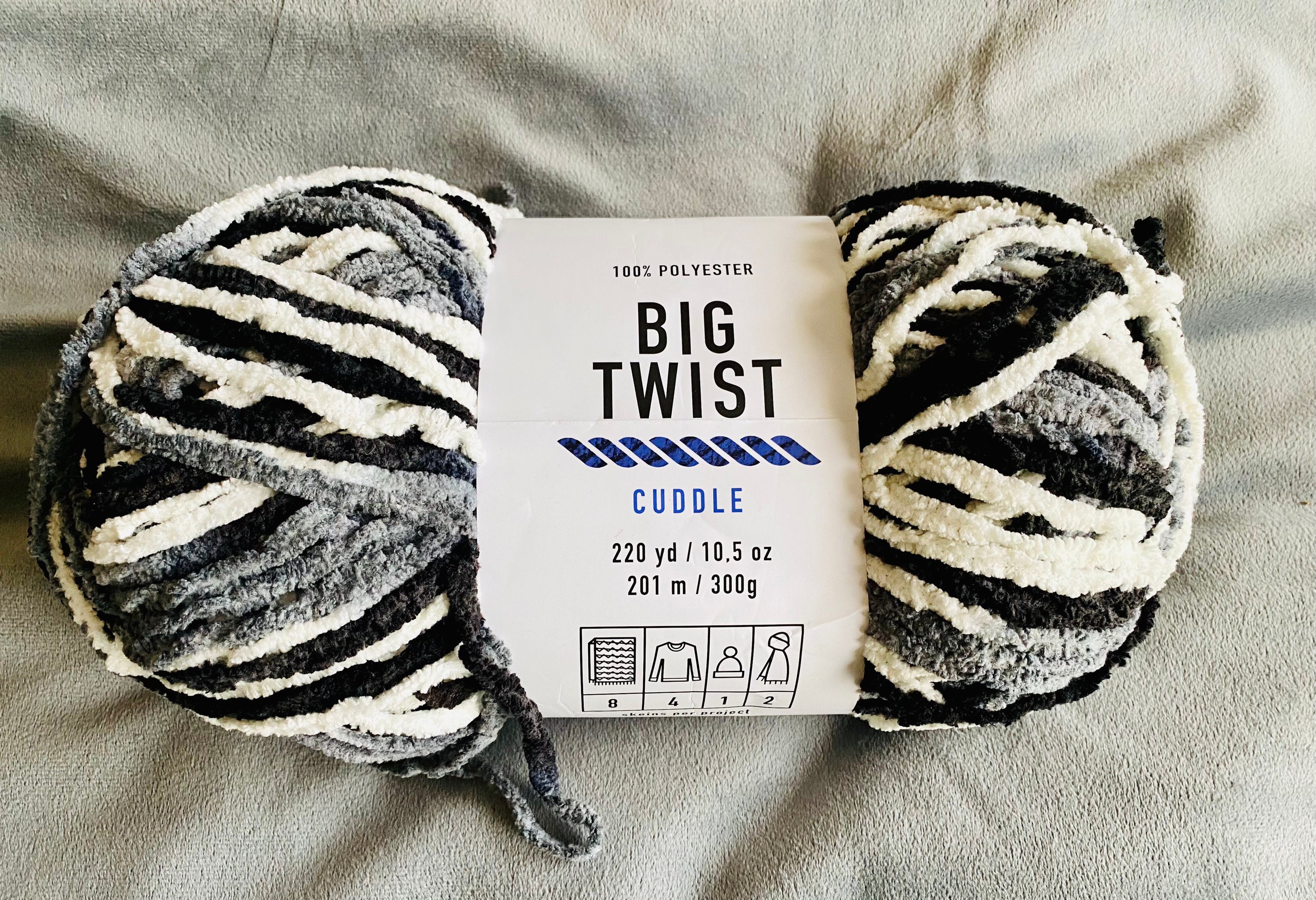 Big Twist Cuddle Yarn 220 yard skein super bulky Etsy