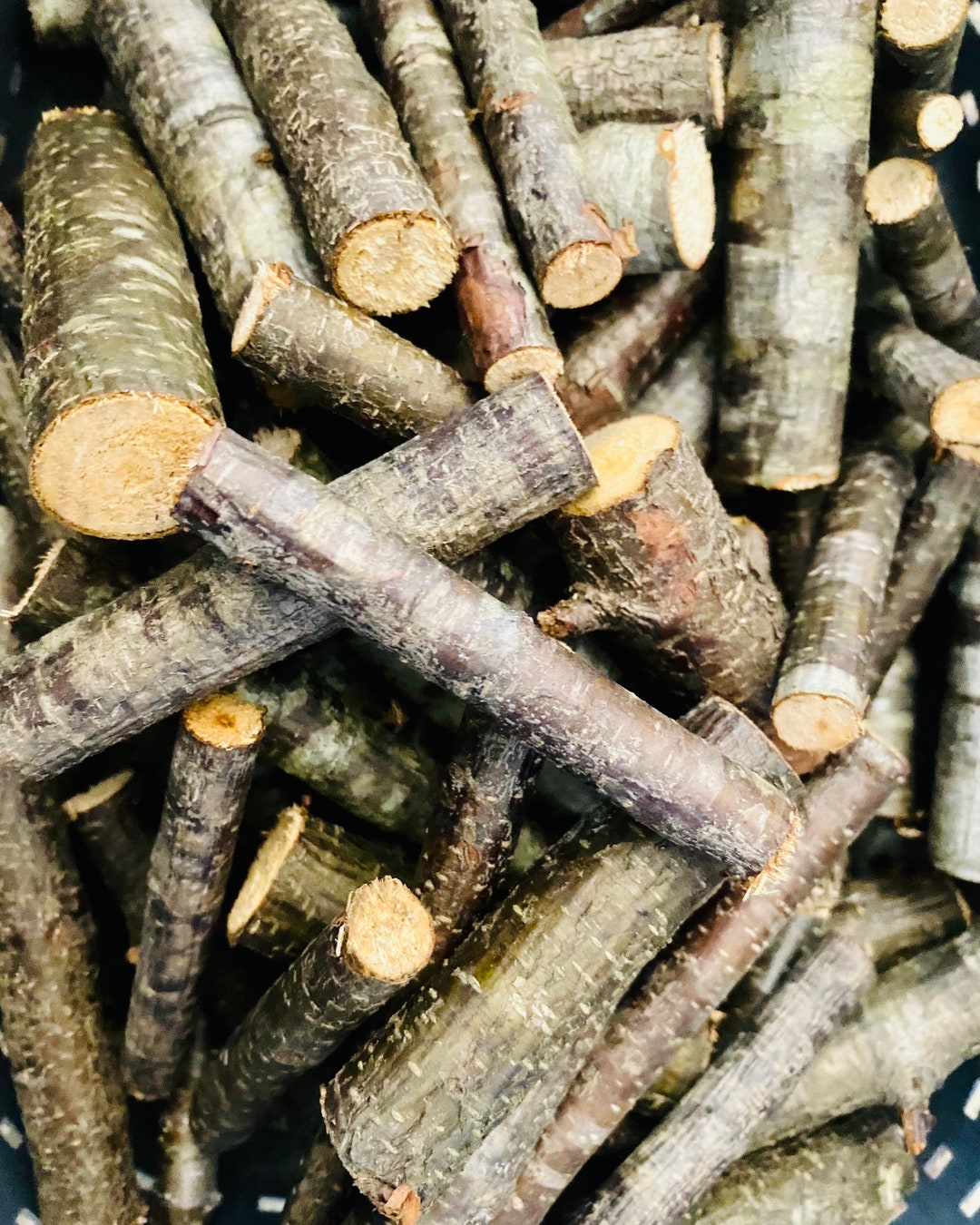 Mini Cherry Tree Logs 100 Pieces of Wild Cherry Wood Logs Small Log