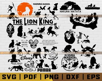 Free Free 316 Lion King Svg Etsy SVG PNG EPS DXF File