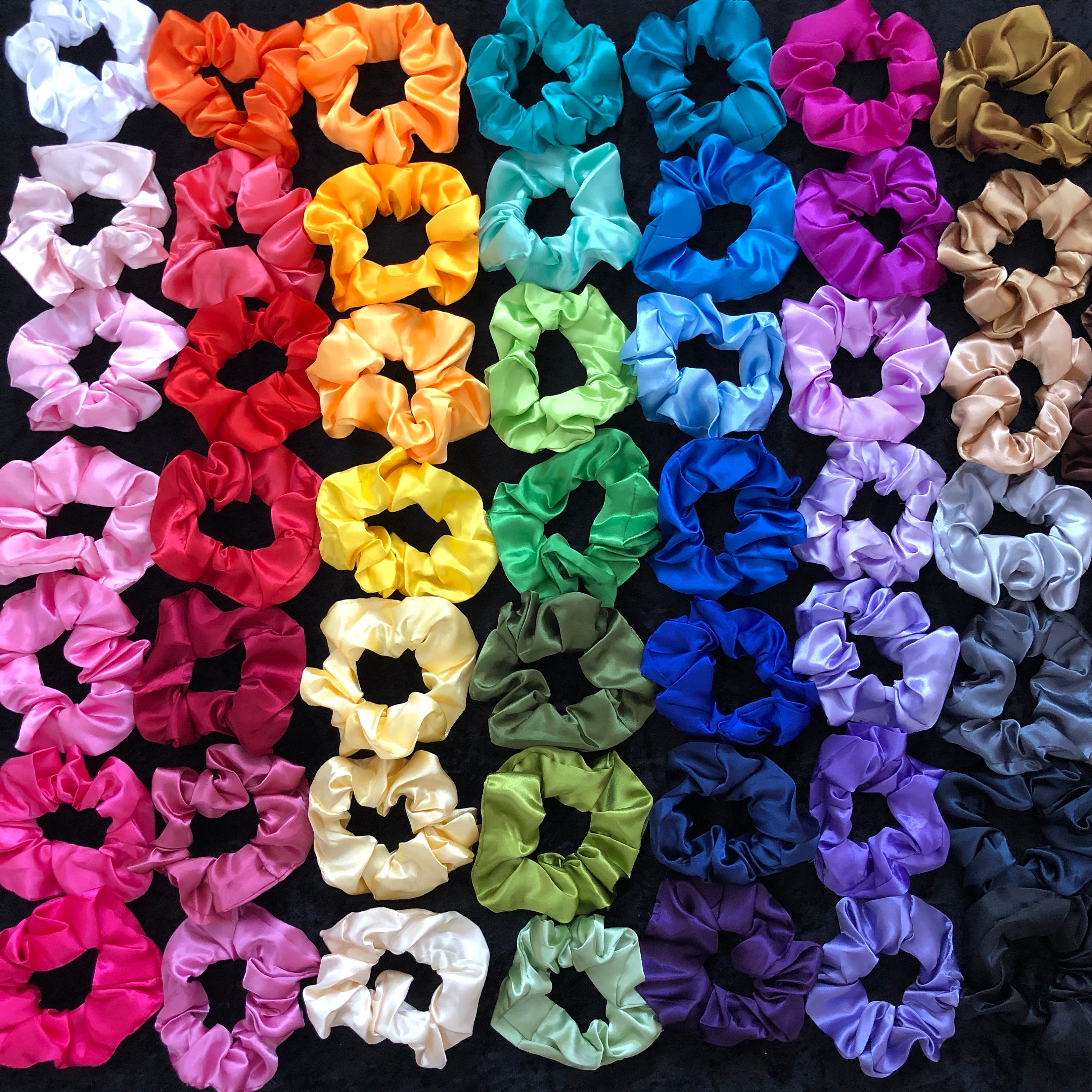 Satin Scrunchies