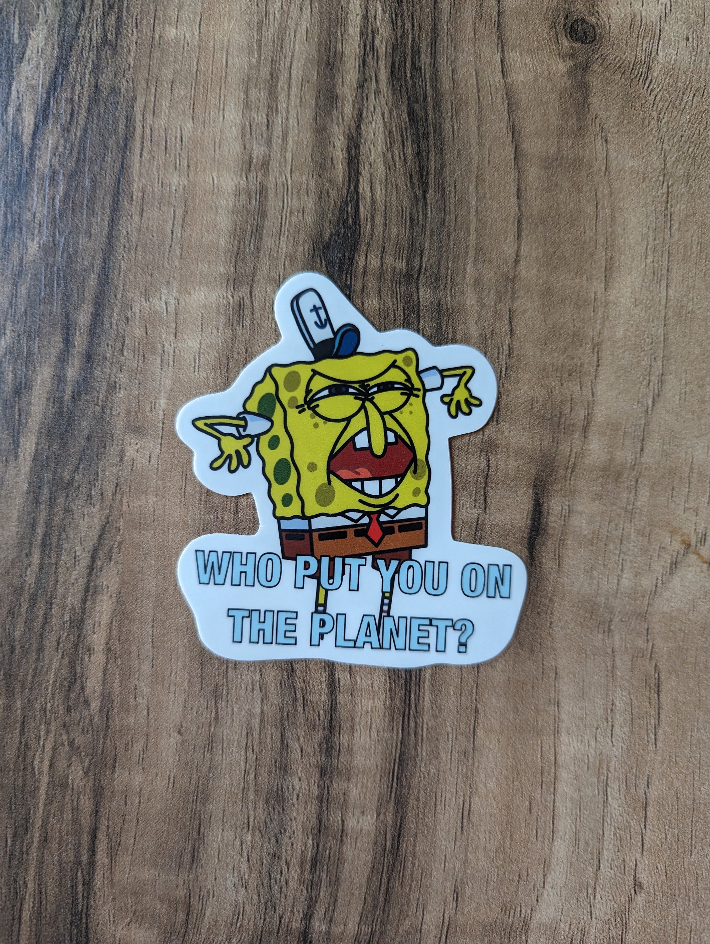 Spongebob Who Put You On The Planet