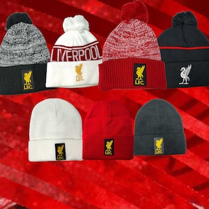 2 Pcs - Liverpool FC Beanie - Embroidered Patch - Etsy display picture 1