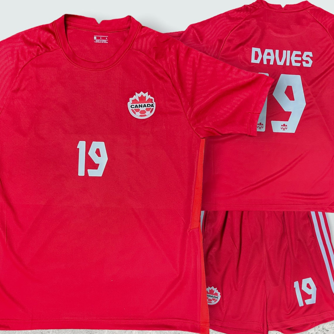 2022 Fifa World Cup CANADA Soccer Jersey DAVIES Etsy Canada