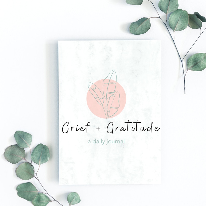 GRIEF + GRATITUDE JOURNAL (50 Page Printable) - Etsy