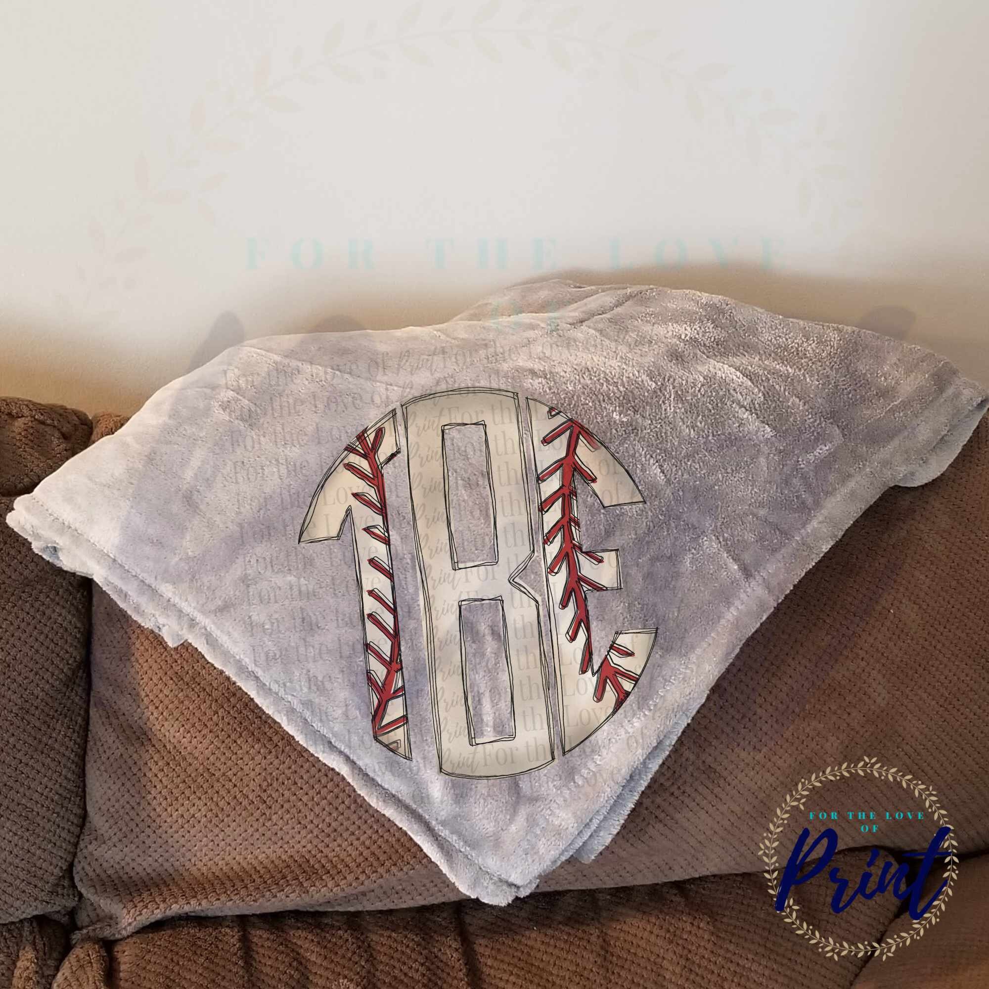 Baseball Blanket Baseball Blanket for Mom Adult Baseball Etsy