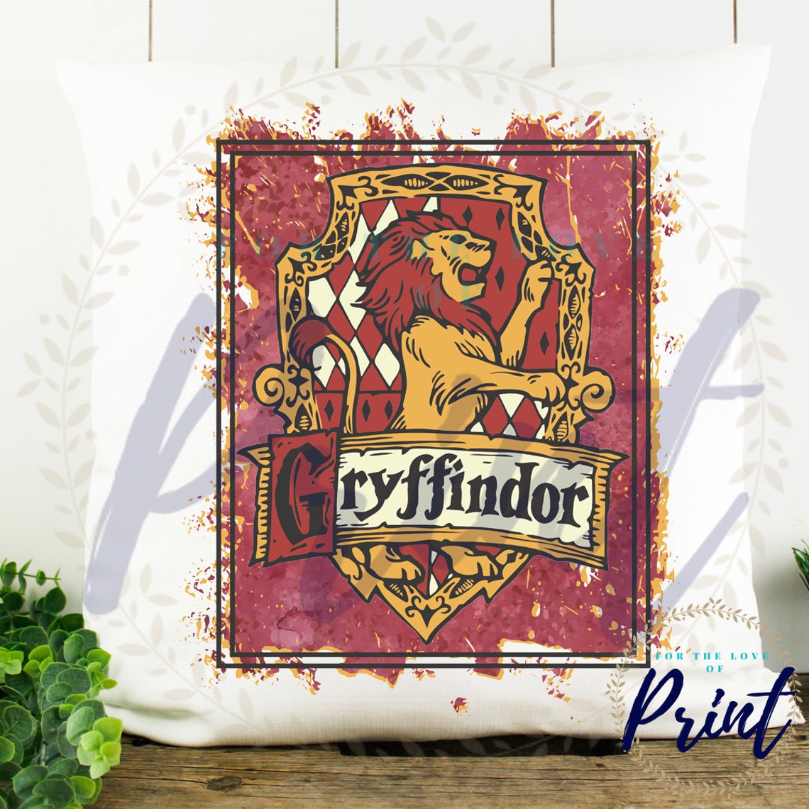 Harry Potter Pillow CaseGryffindore GiftHarry Potter Pillow Etsy