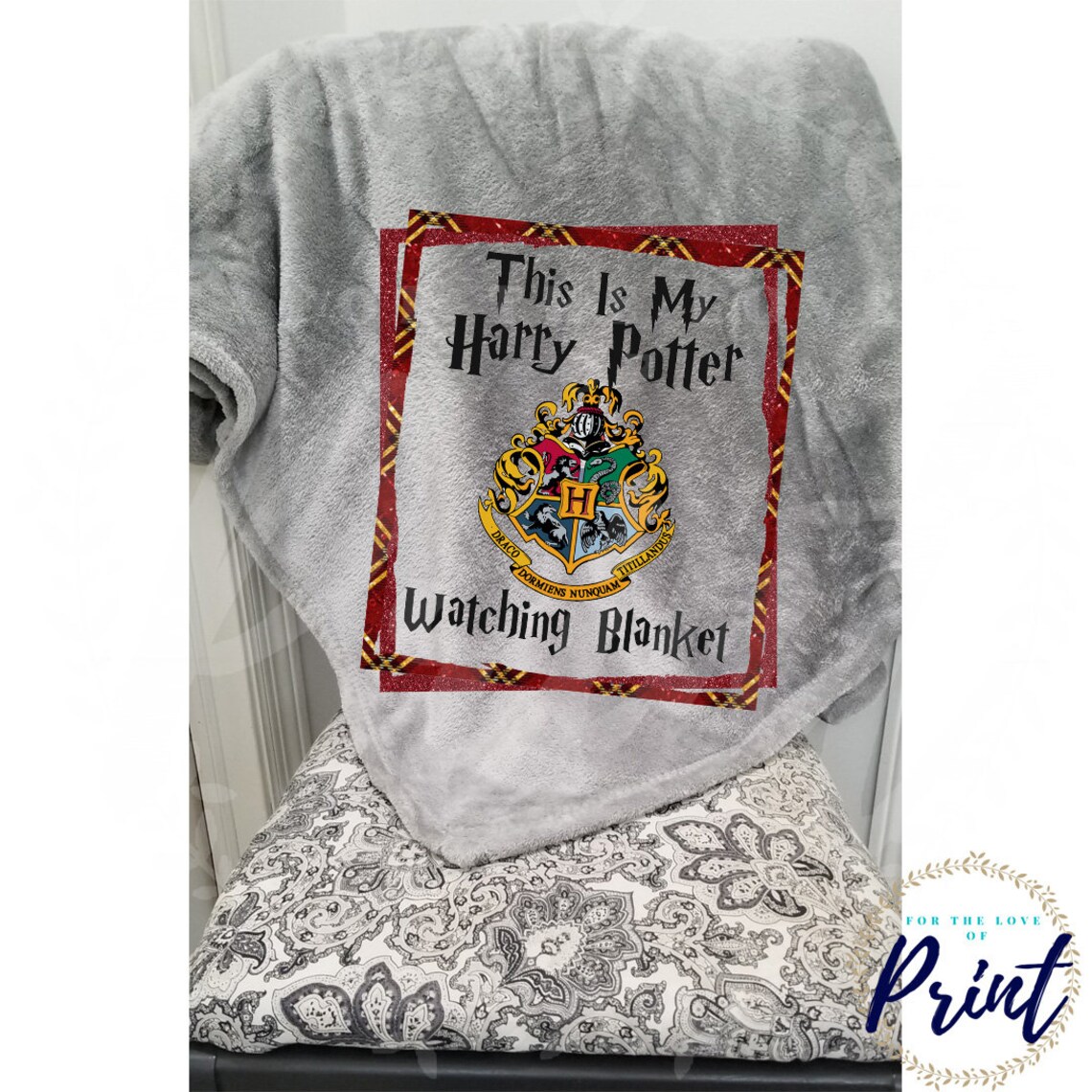 Harry Potter Watching BlanketHarry Potter GiftSoft Plush Etsy