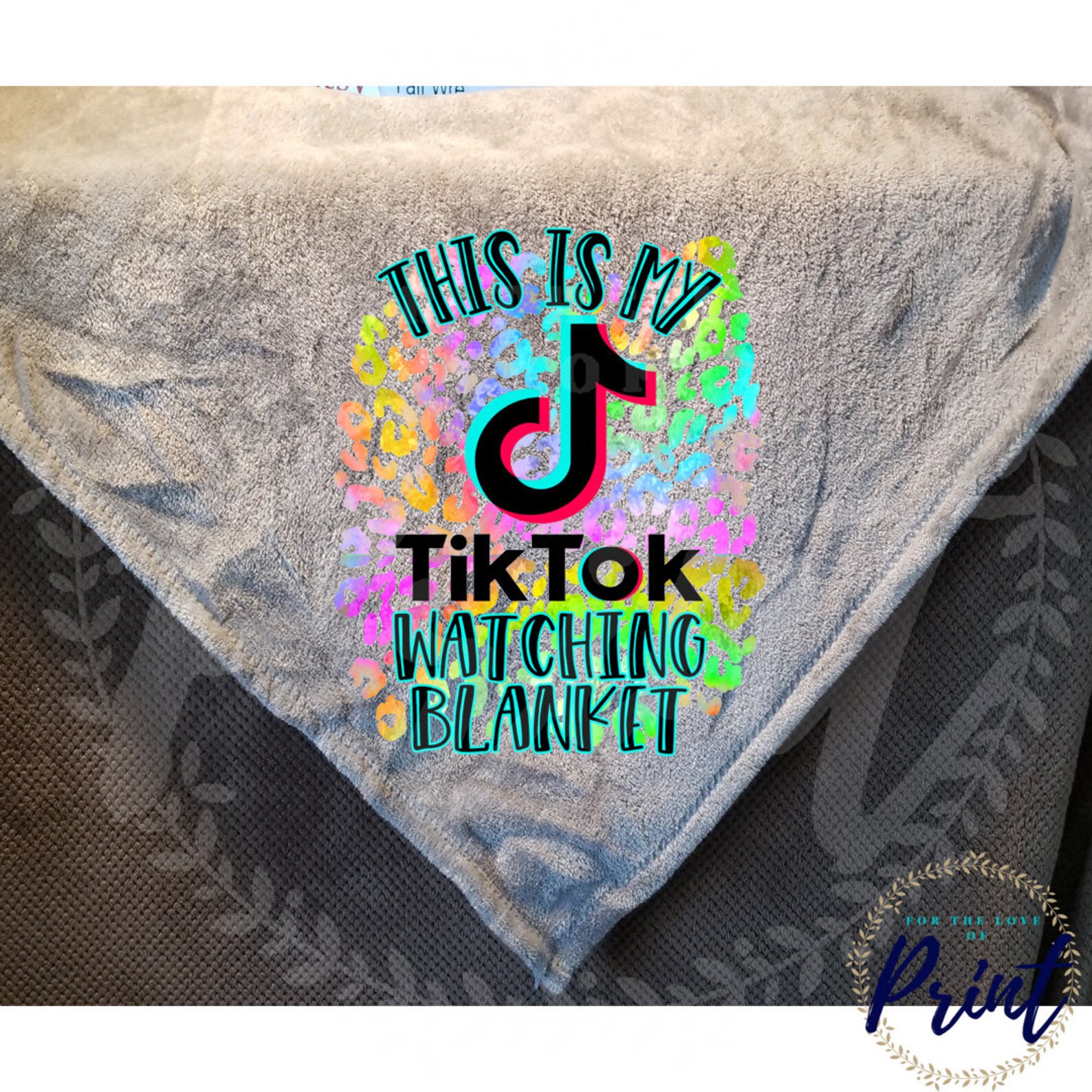 Tik Tok BlanketTik Tok Watching BlanketSoft Plush Etsy