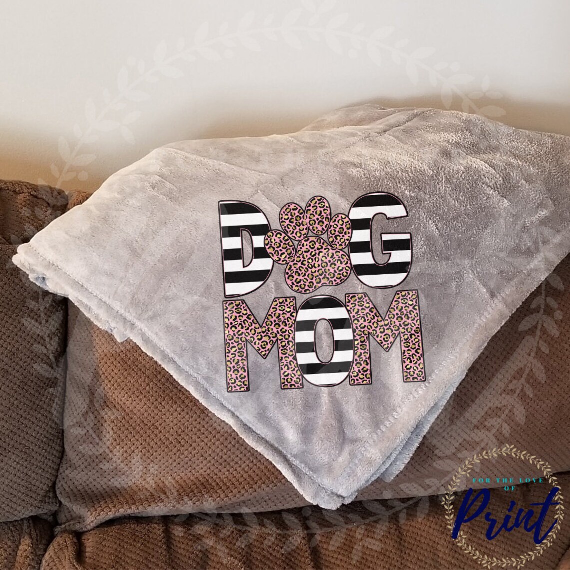 Dog Mom BlanketDog Home DecorDog MamaDog GiftsChristmas Etsy