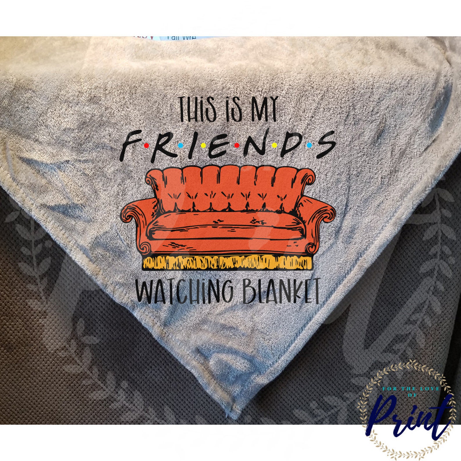 Friends Watching BlanketFriends BlanketChristmas Etsy