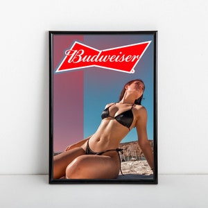 Custom Beer Poster Tiktok Trend For Boyfriend | Add A Beer | Add A Energy Drink | Any Logo | For Girlfriend | Digital Beer Poster