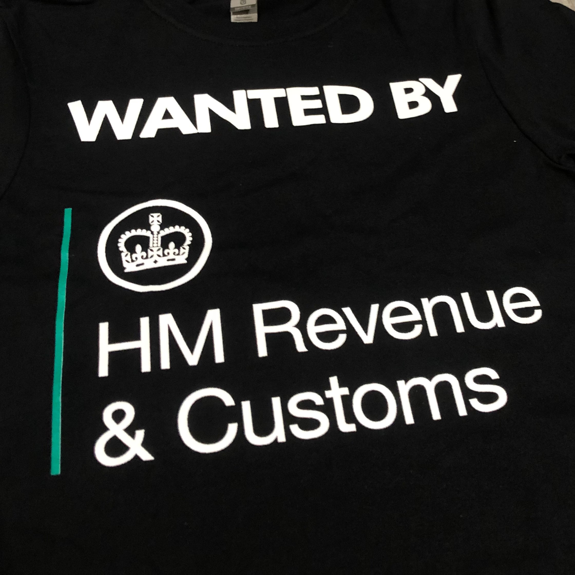 Wanted by HMRC Fancy Dress Gag Meme T Shirt Unisex Mens Womens Etsy UK
