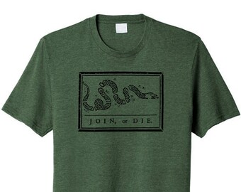 Ben Franklin Join or Die Shirt