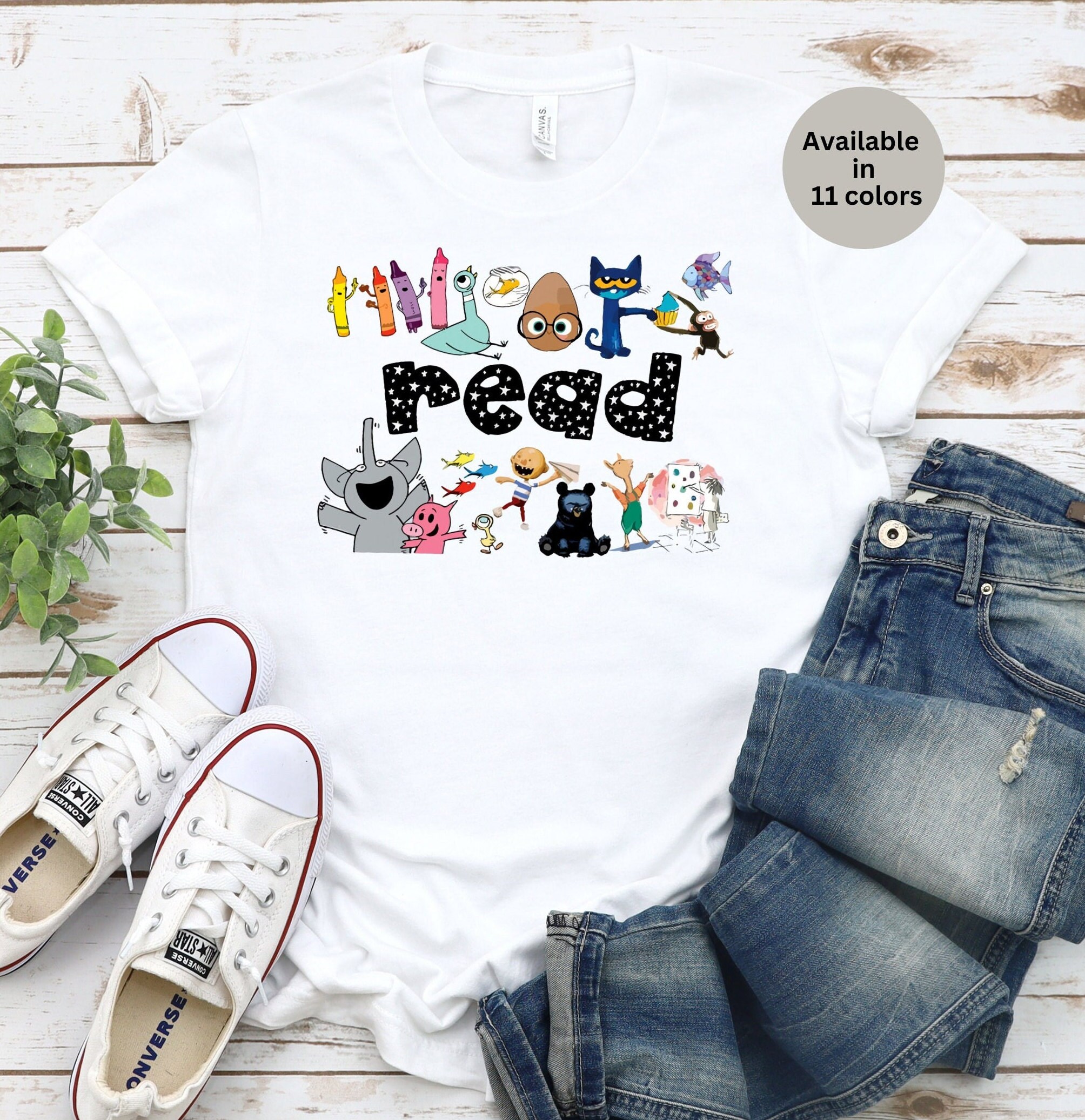 Fun Reading Teacher Shirt - Kindergarten & Children's Book Lover T-Shirt For Women - View #10
