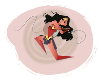 Wonder Woman: originele kunst