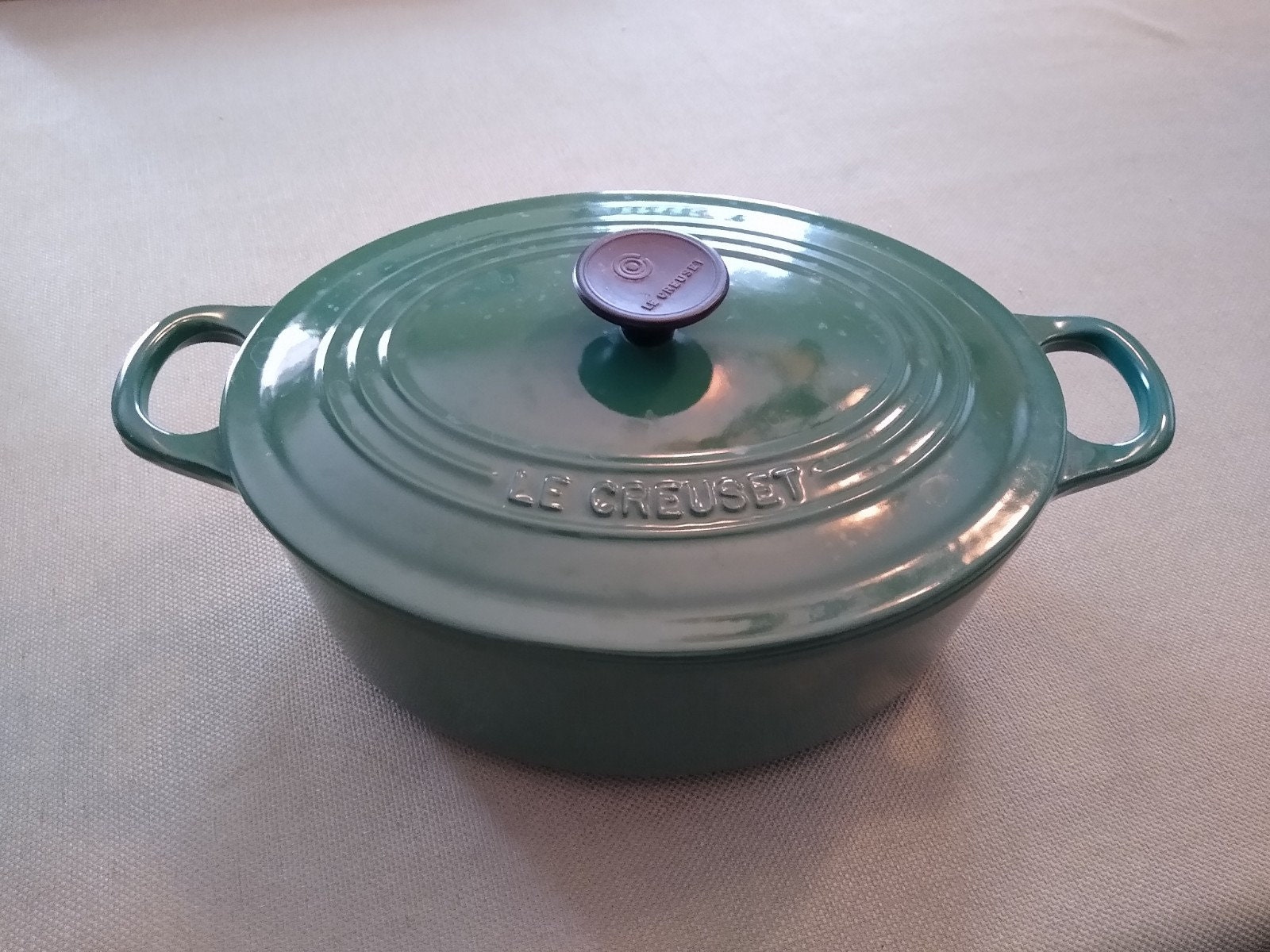 Pots & Pans Le Creuset 22 BakingGratin Pan in Rare Forest Green