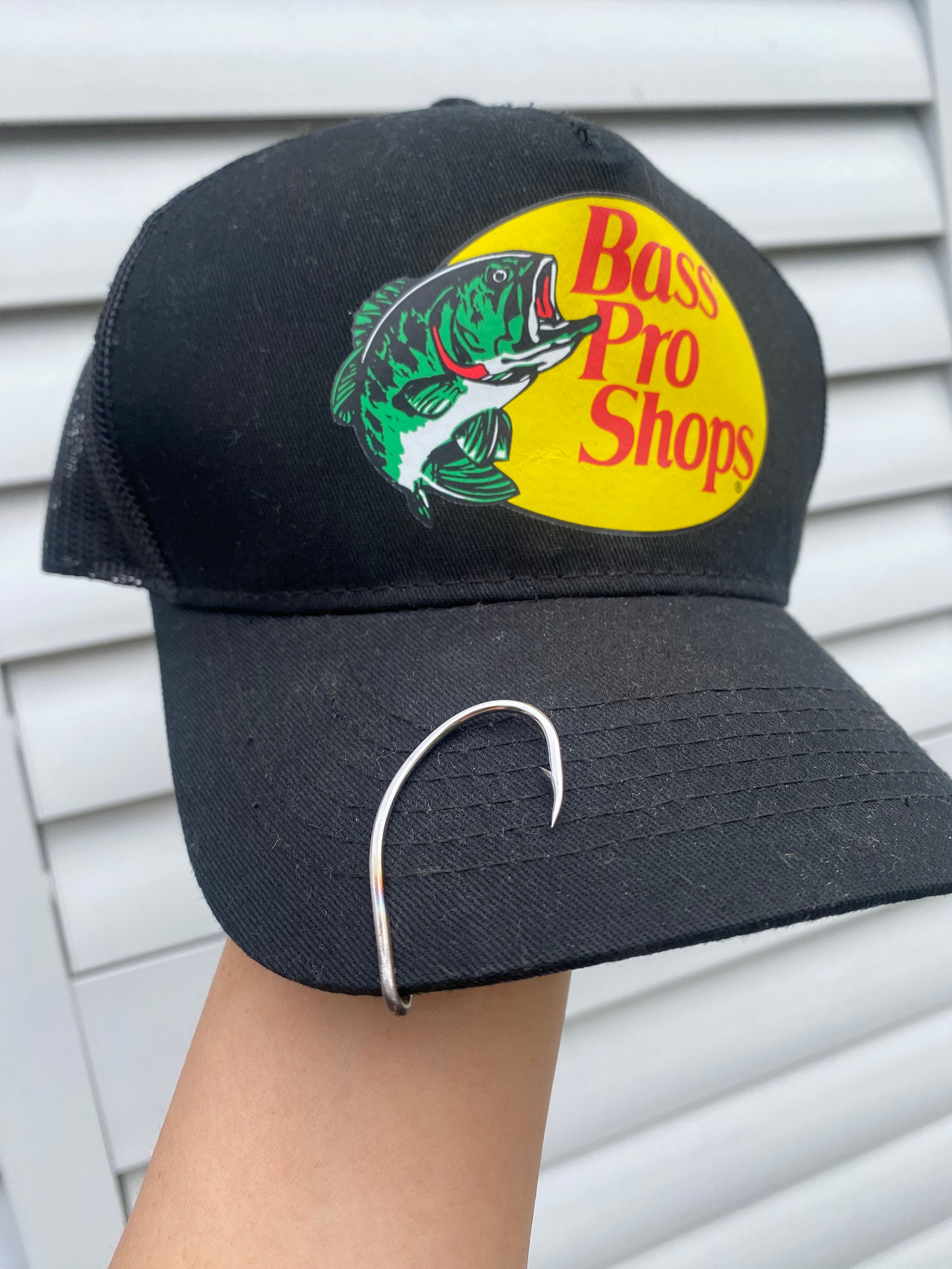 Fishing hook hat pin