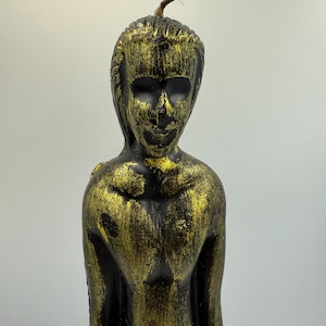 Beeswax Ritual Candle of Human Figure, Handmade and Painted for Rituals, Spell Work, and Decor