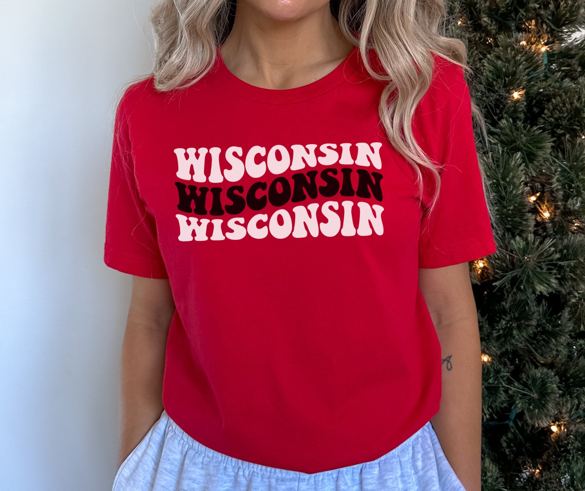 Vintage Wisconsin Hockey - Etsy