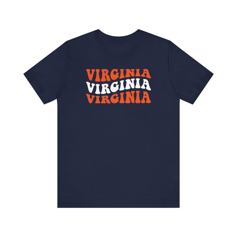 T-shirt Virginie vintage Chemise Virginie Cadeau pour fan de Virginie Cadeau chemise Virginie rétro Game Day T-shirt Virginie vintage pour femme talonnage image 5