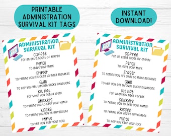 Admin Assistant Survival Kit Make-up Tasche – Geschenk Für Sekretärinnen & Büroangestellte
