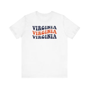 T-shirt Virginie vintage Chemise Virginie Cadeau pour fan de Virginie Cadeau chemise Virginie rétro Game Day T-shirt Virginie vintage pour femme talonnage image 7