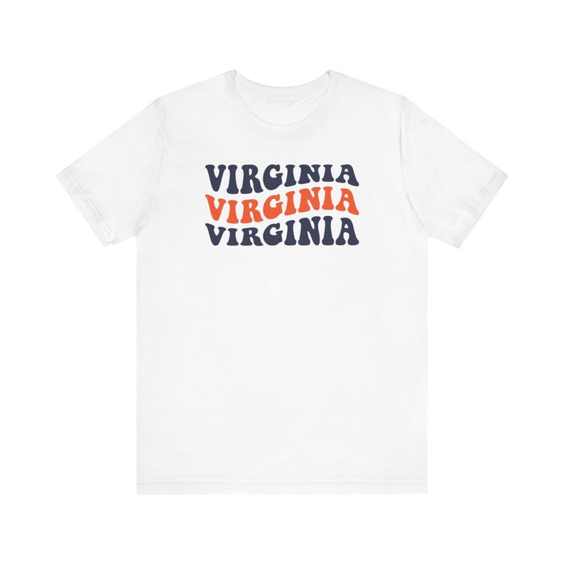 T-shirt Virginie vintage Chemise Virginie Cadeau pour fan de Virginie Cadeau chemise Virginie rétro Game Day T-shirt Virginie vintage pour femme talonnage image 7