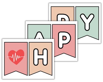 Happy Doctor's Day Banner Backdrop Decorations, National...