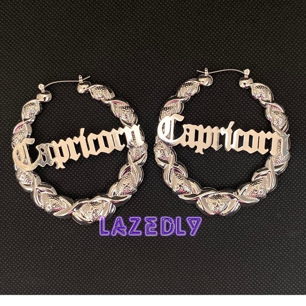 Capricorn Earrings - Etsy