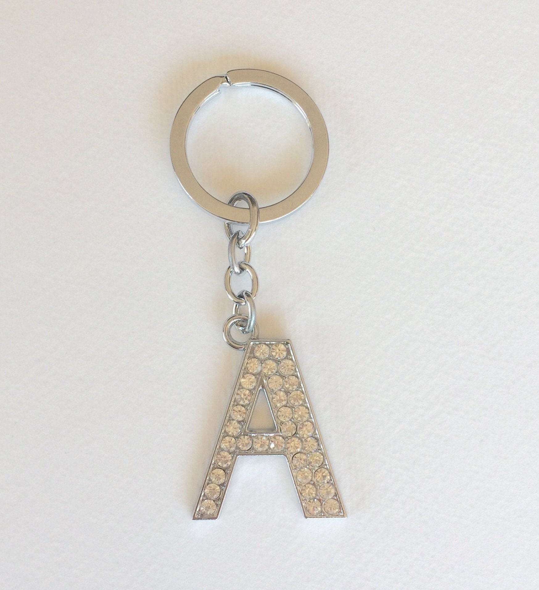 Designer Luxury Letter Key Chain Simple Letter Men Women Metal