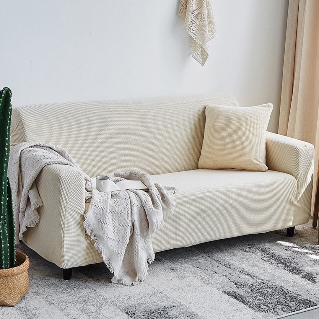 Spandex Sofa Slipcover for 2/3/4 Seater L Shape Sofa Cover Etsy