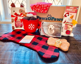 one time dog gift box