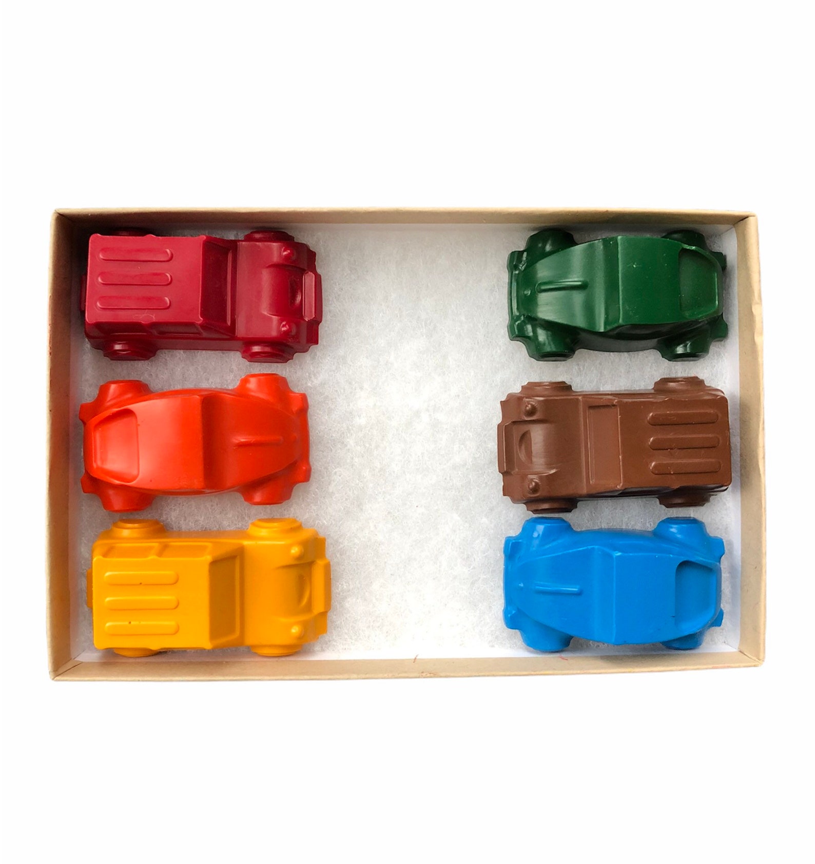 Car crayon set vehicles automobiles early years box of Etsy