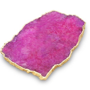 Magenta Agate Cheese Platter/Tray, Table Decor, House Warming Gift.