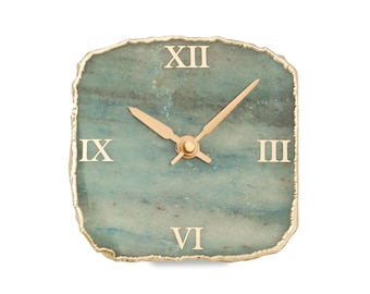 Green Aventurine Desk Clock