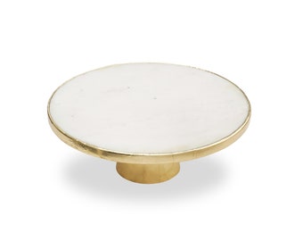 ホワイトマーブルラウンドケーキスタンド／ウェディングケーキスタンド／装飾用ケーキスタンド／ケーキサーバー／写真撮影用小道具／センターピース