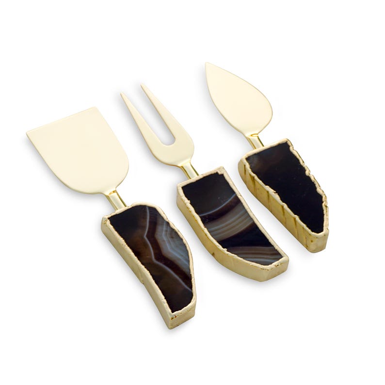 CreativeHandStoneArt Cheese Knives Spreaders - Thumbnail 3