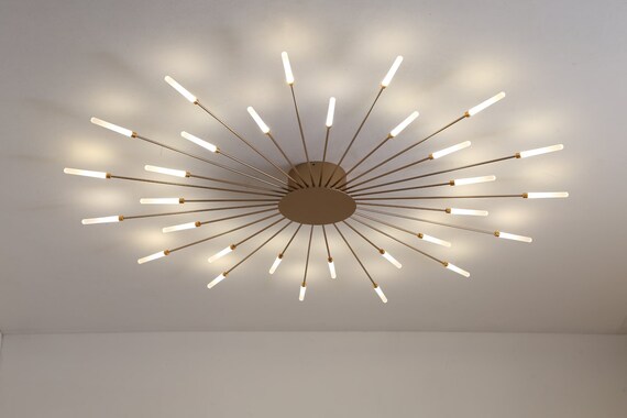 LED Modern Fixture Ceiling - Etsy