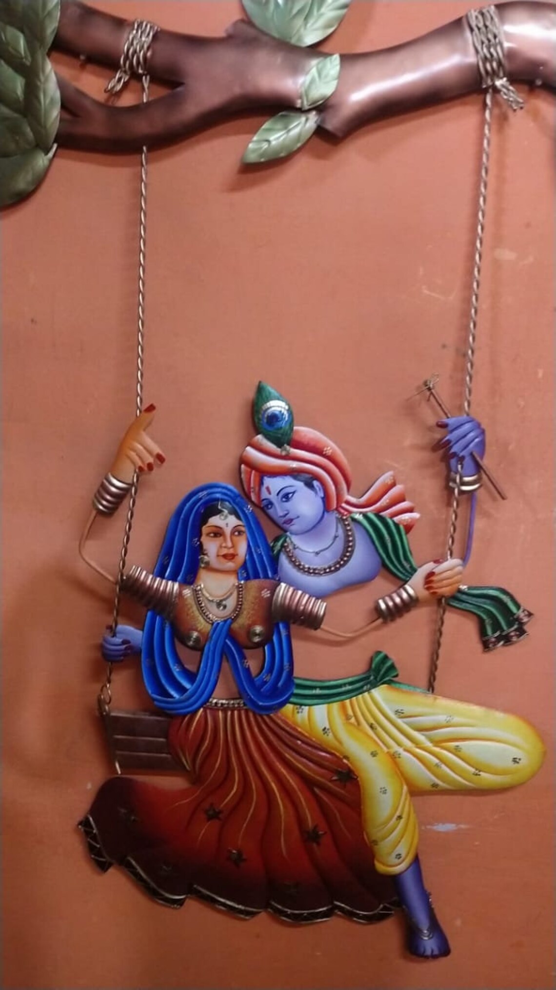 Radha Krishna Swing Etsy