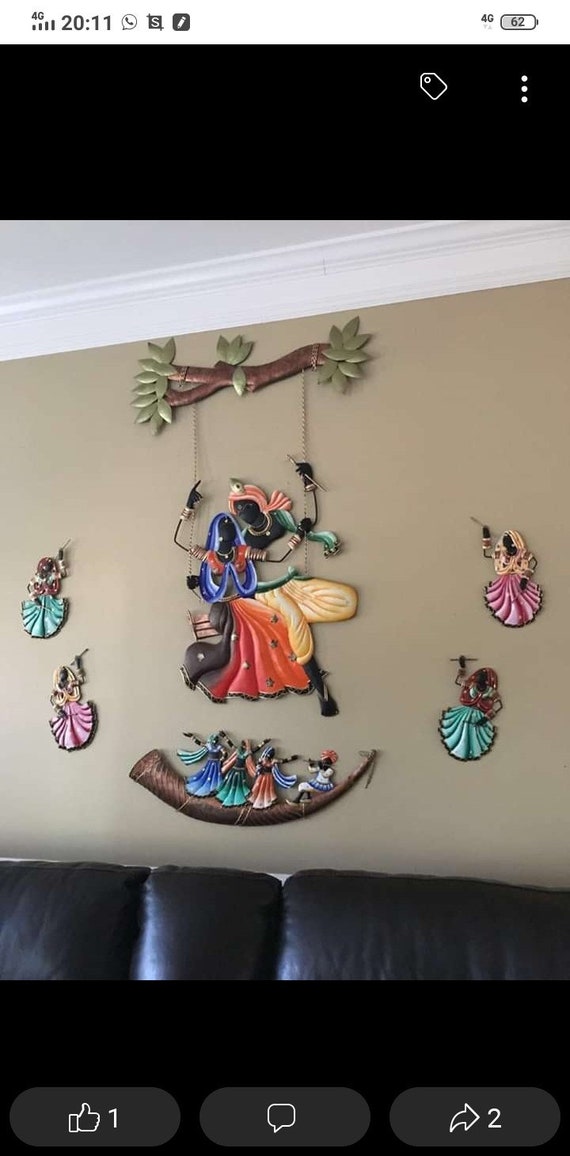 Radha Krishna (big) Swing Combo Set